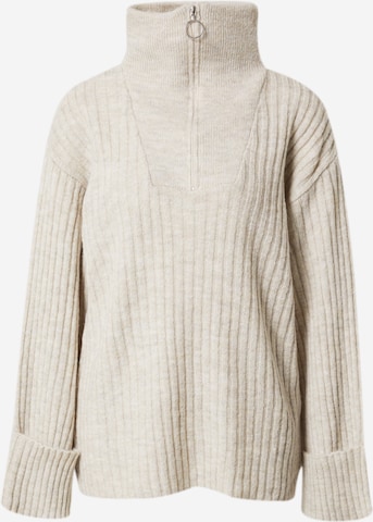 PIECES Pullover in Beige: predná strana