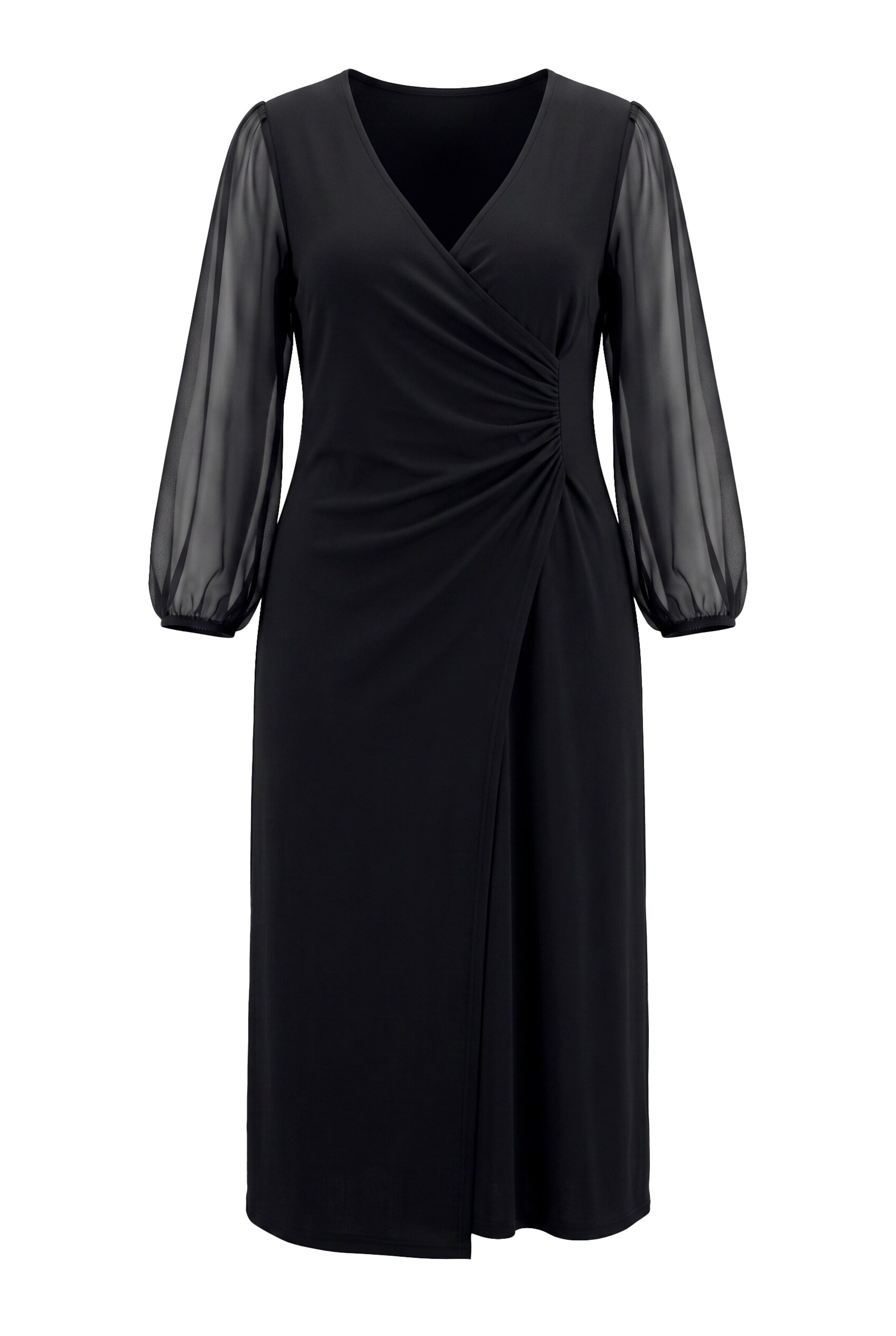 MIAMODA Kleid in Schwarz: Vorderseite