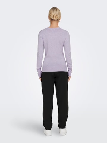 Pull-over 'JULIE' ONLY en violet