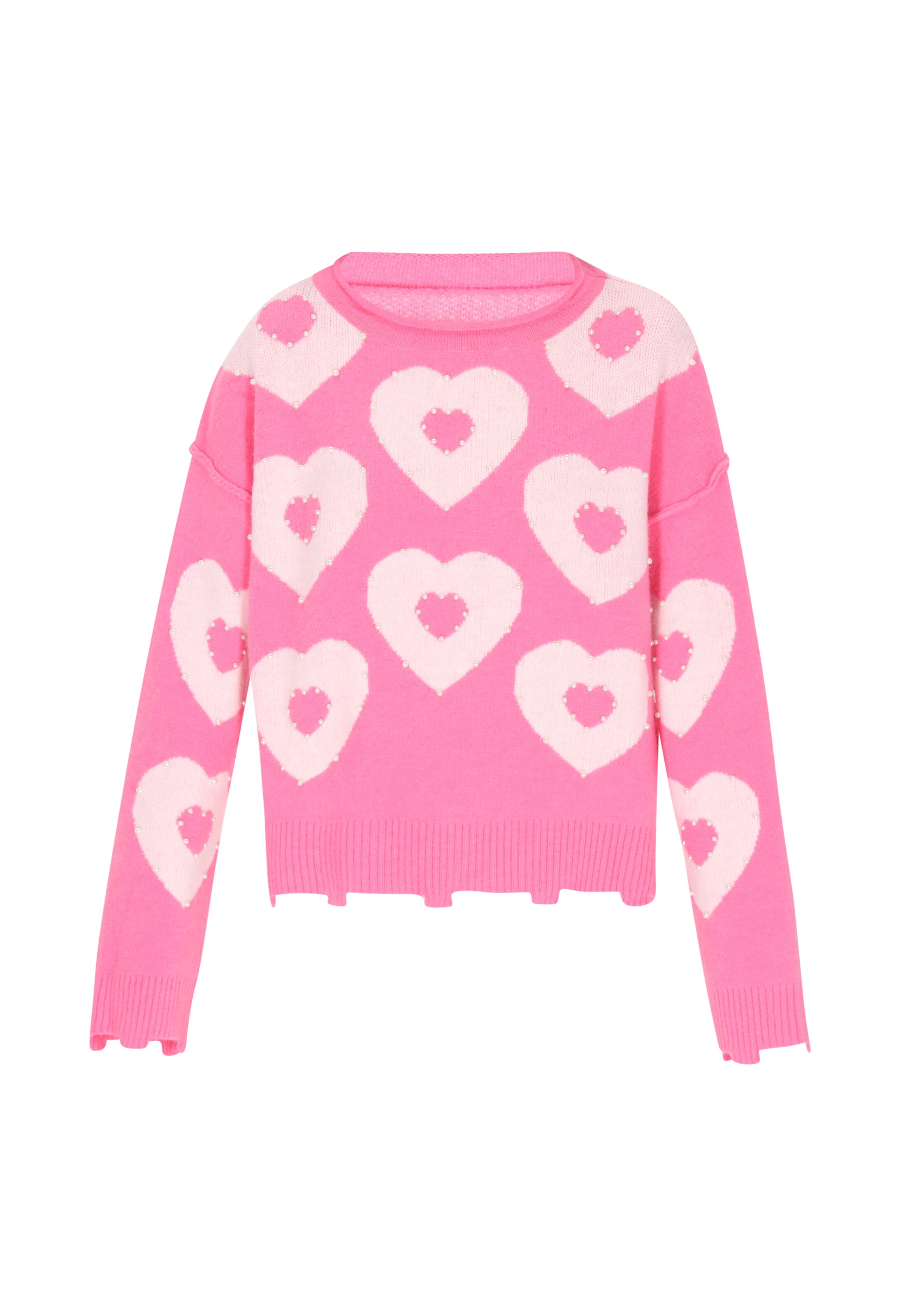 faina Pullover in Pink: Vorderseite