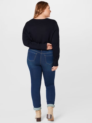 SAMOON Skinny Jeans 'BETTY' in Blauw