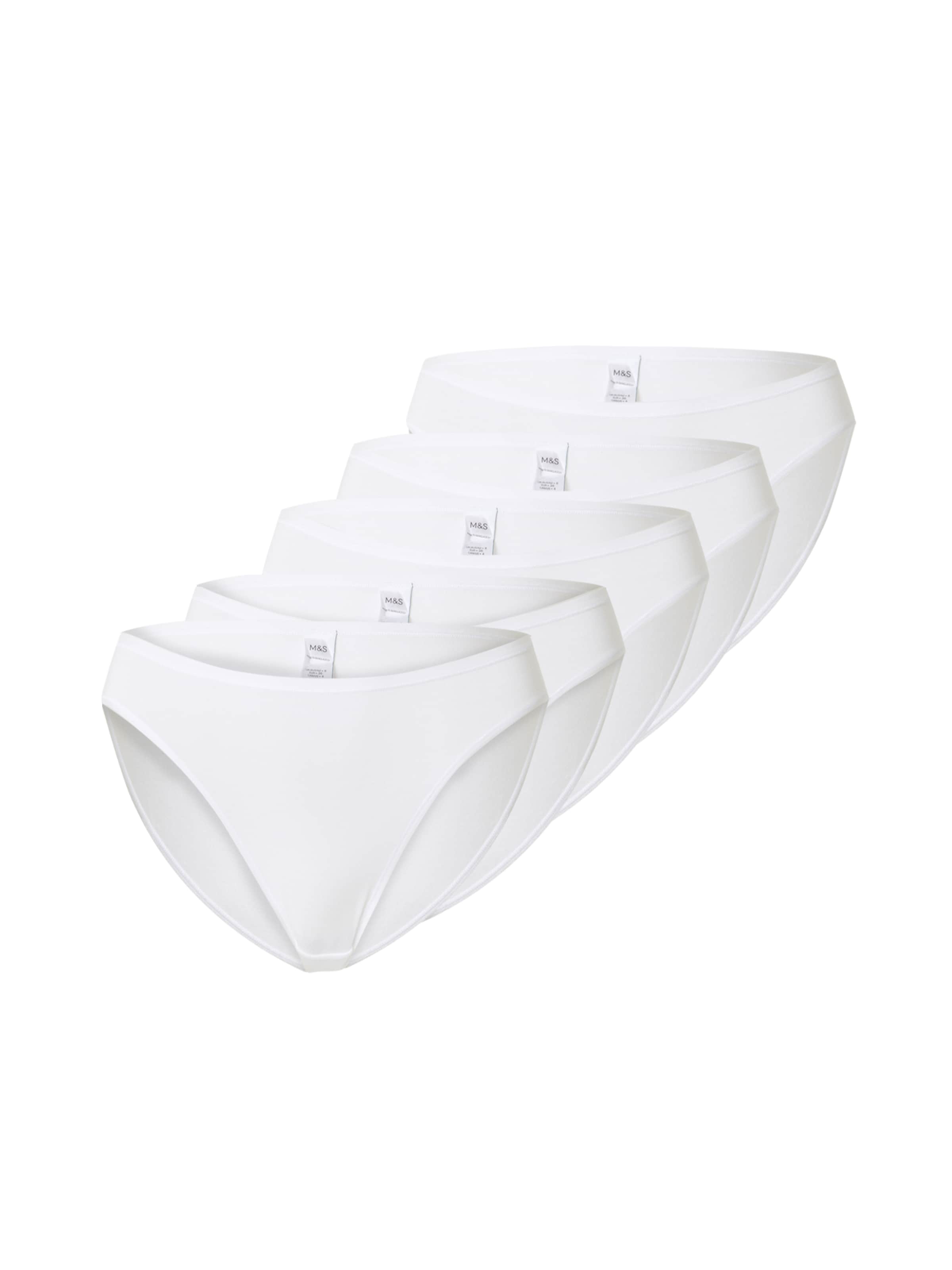 Marks & Spencer Slip in Wit: voorkant