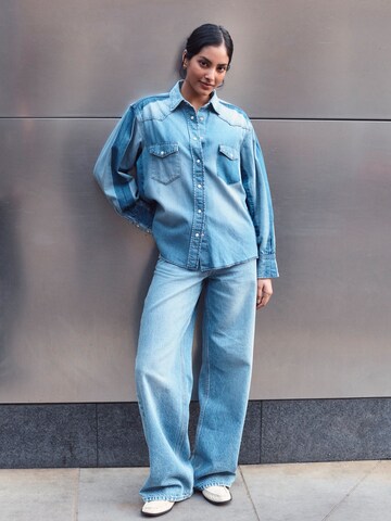 Wide leg Jeans di Next in blu