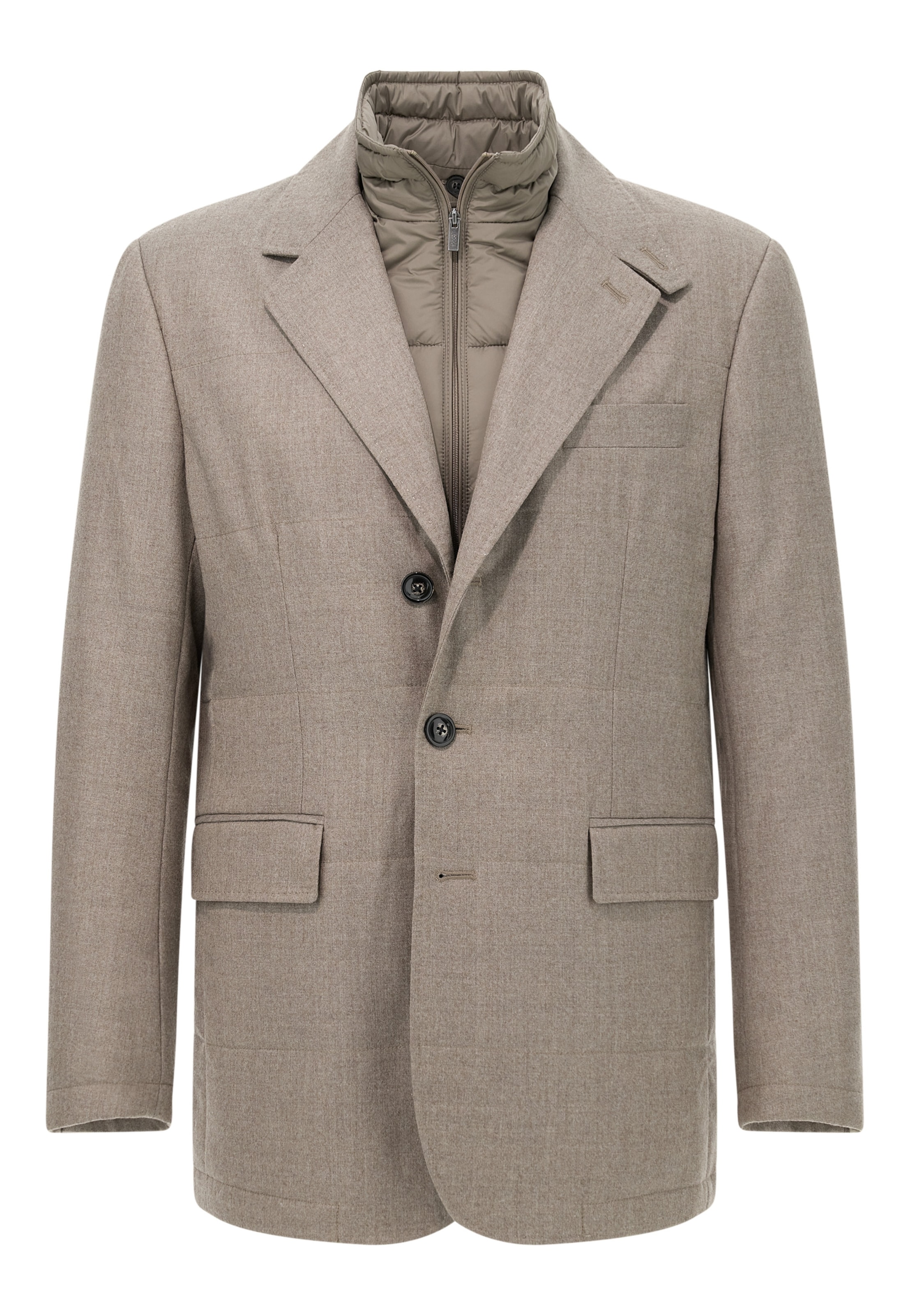 Boggi Milano Средняя посадка Пиджак в Бежевый: спереди