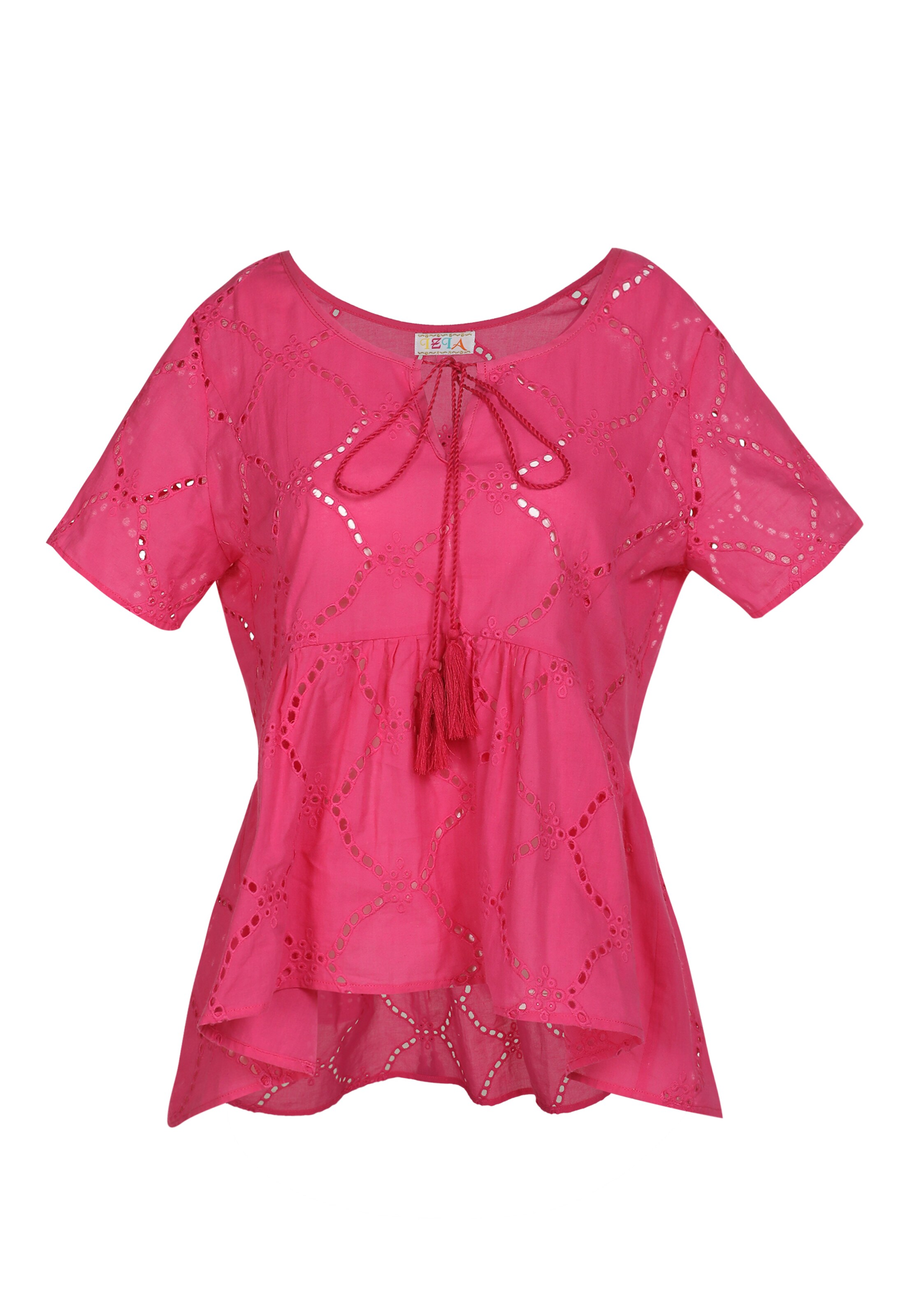 Camicia da donna di IZIA in rosa: frontale