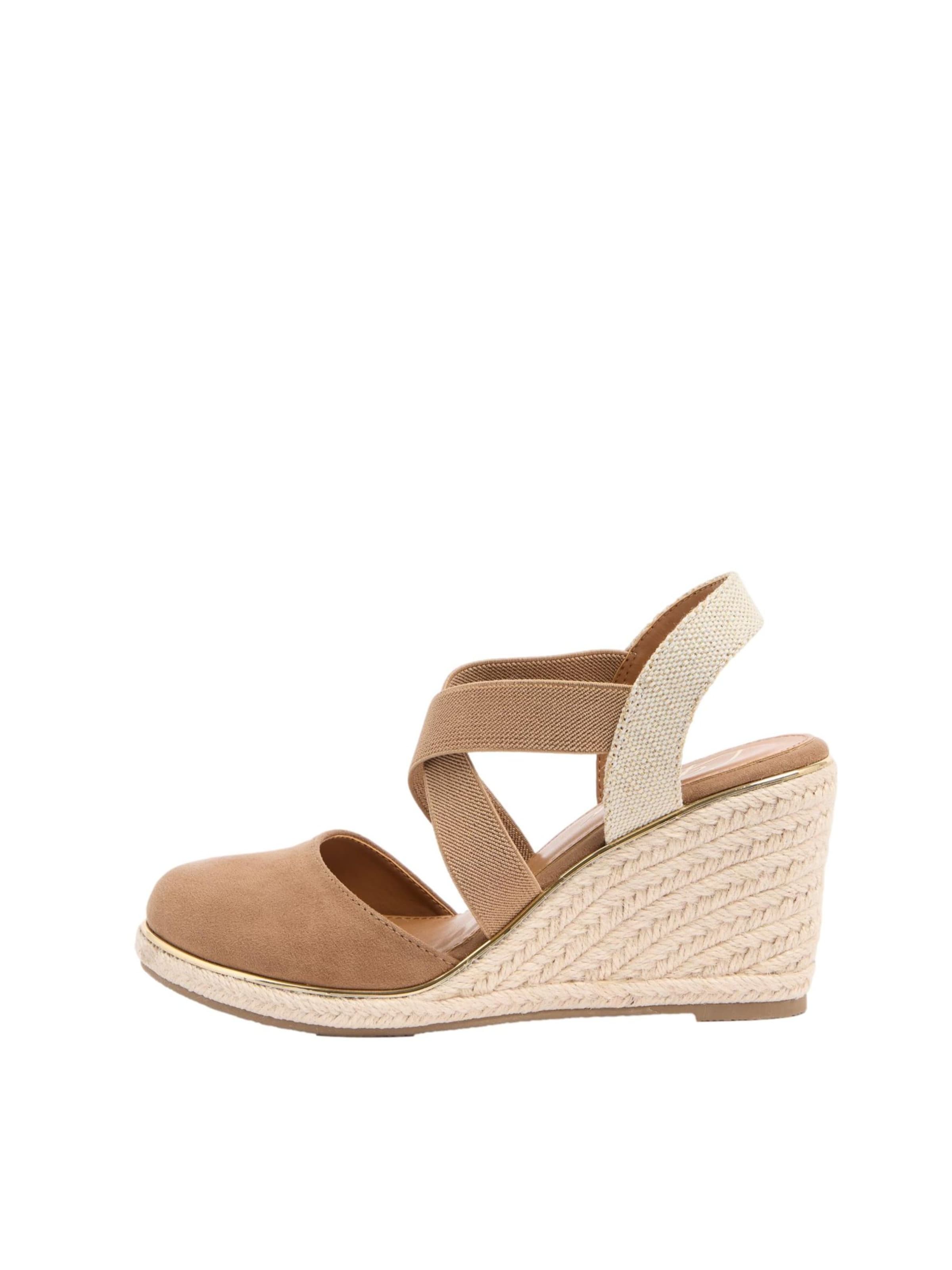 Lipsy Sandali | siva barva: sprednja stran