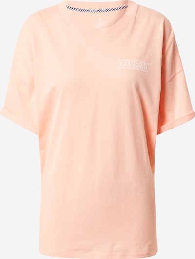 Volcom T-shirt i korall / vit, Produktvy