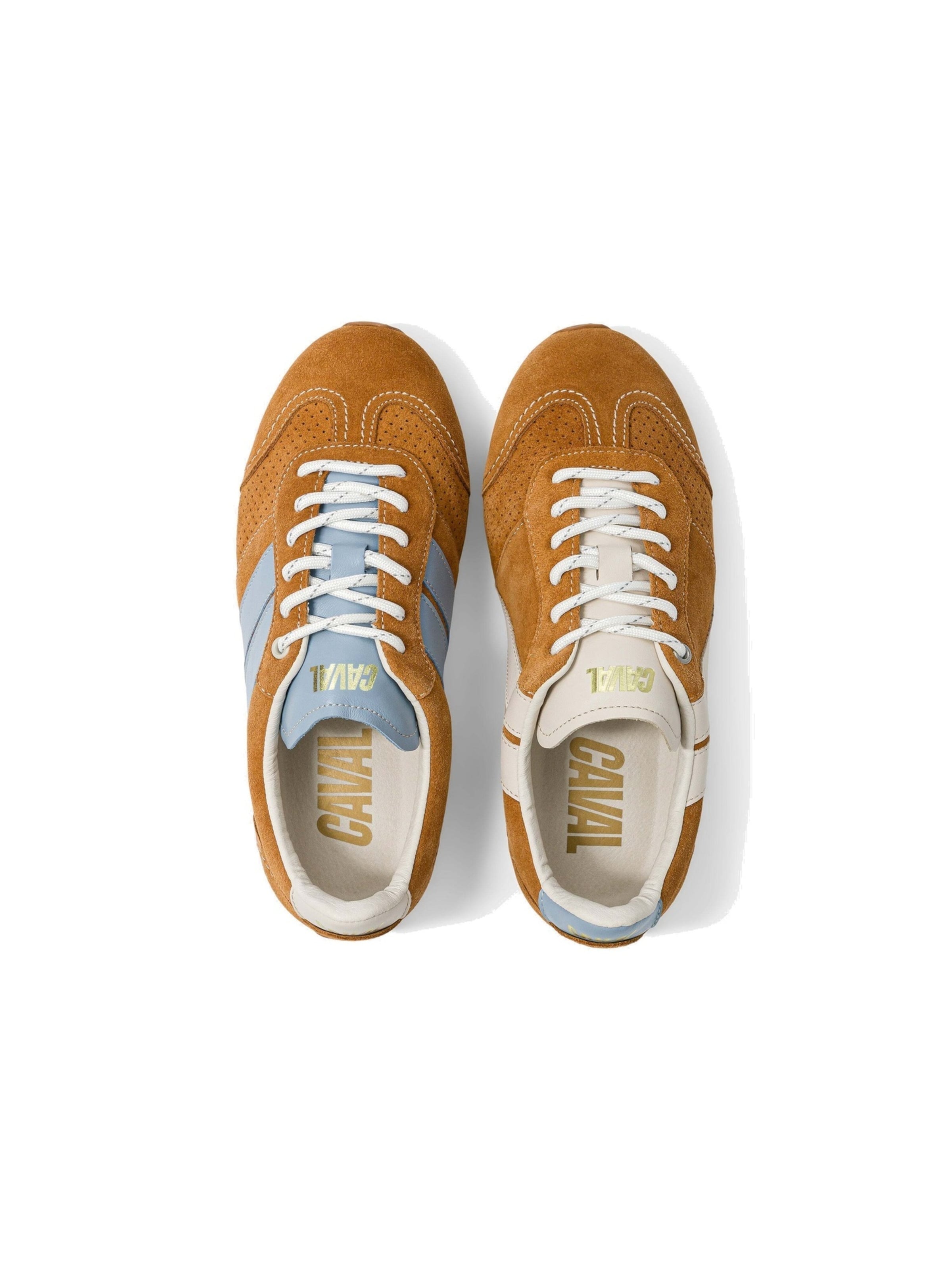 Scarpa stringata ' BALLET ' di Caval in giallo