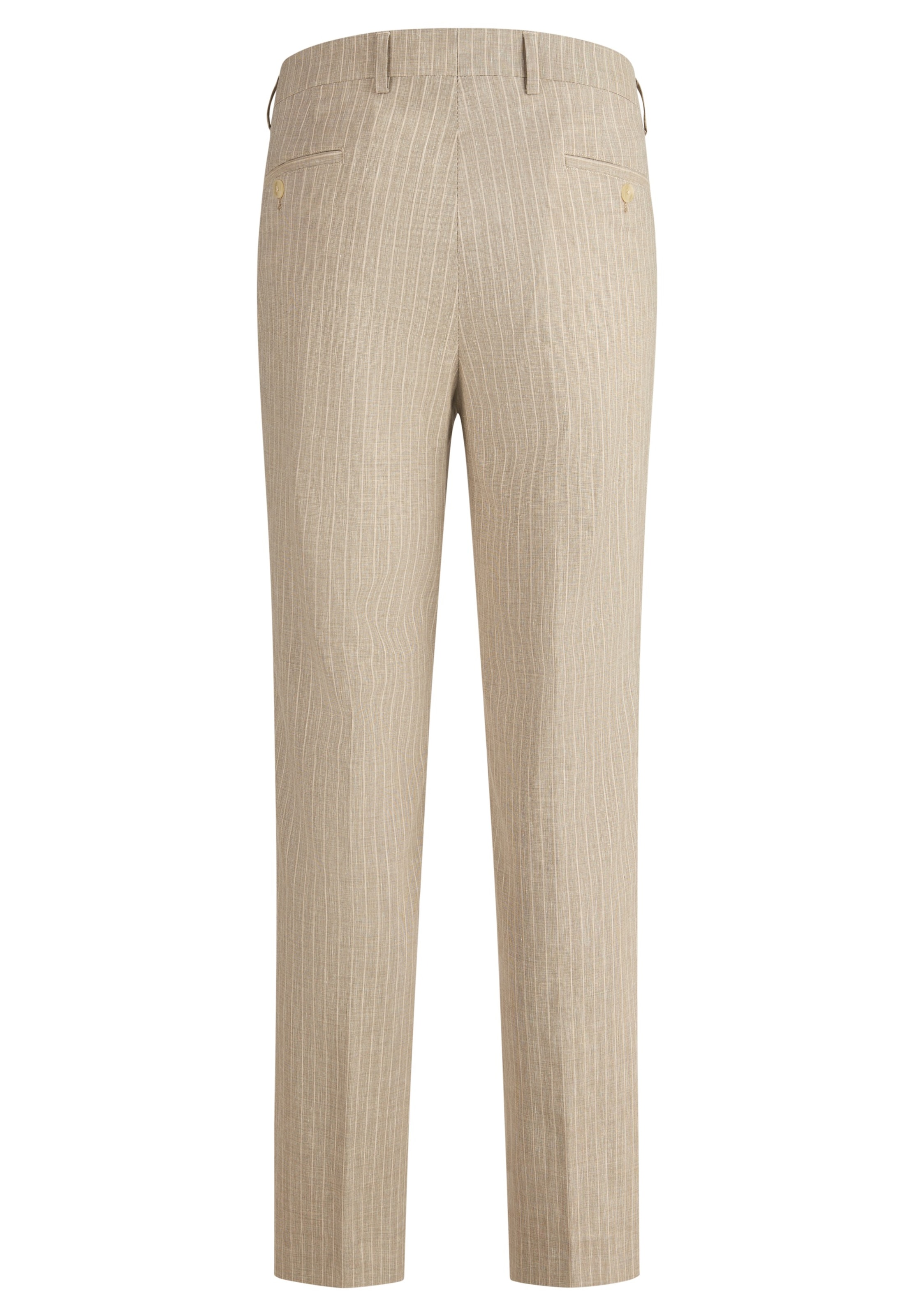 HECHTER PARIS Regular Trousers 'MODERN FIT' in Beige