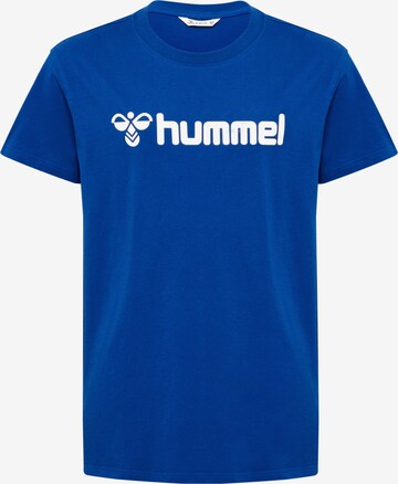 T-Shirt 'Go 2.0' Hummel en bleu : devant