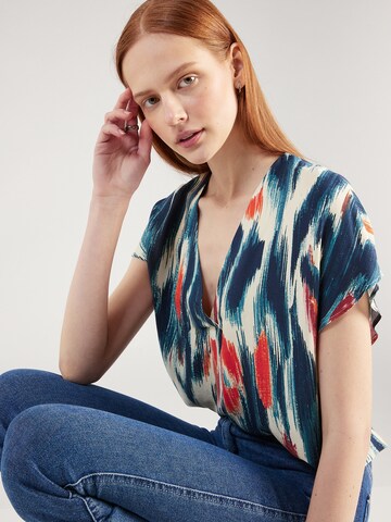 UNITED COLORS OF BENETTON Blouse in Blue