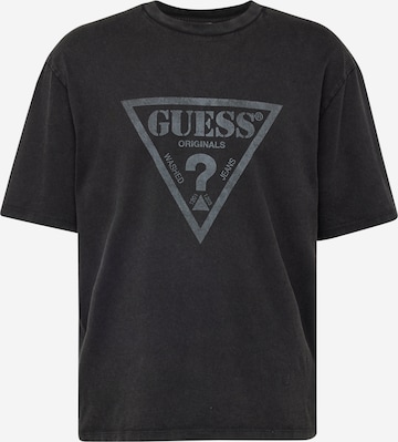 GUESS Originals Shirt in Black: front