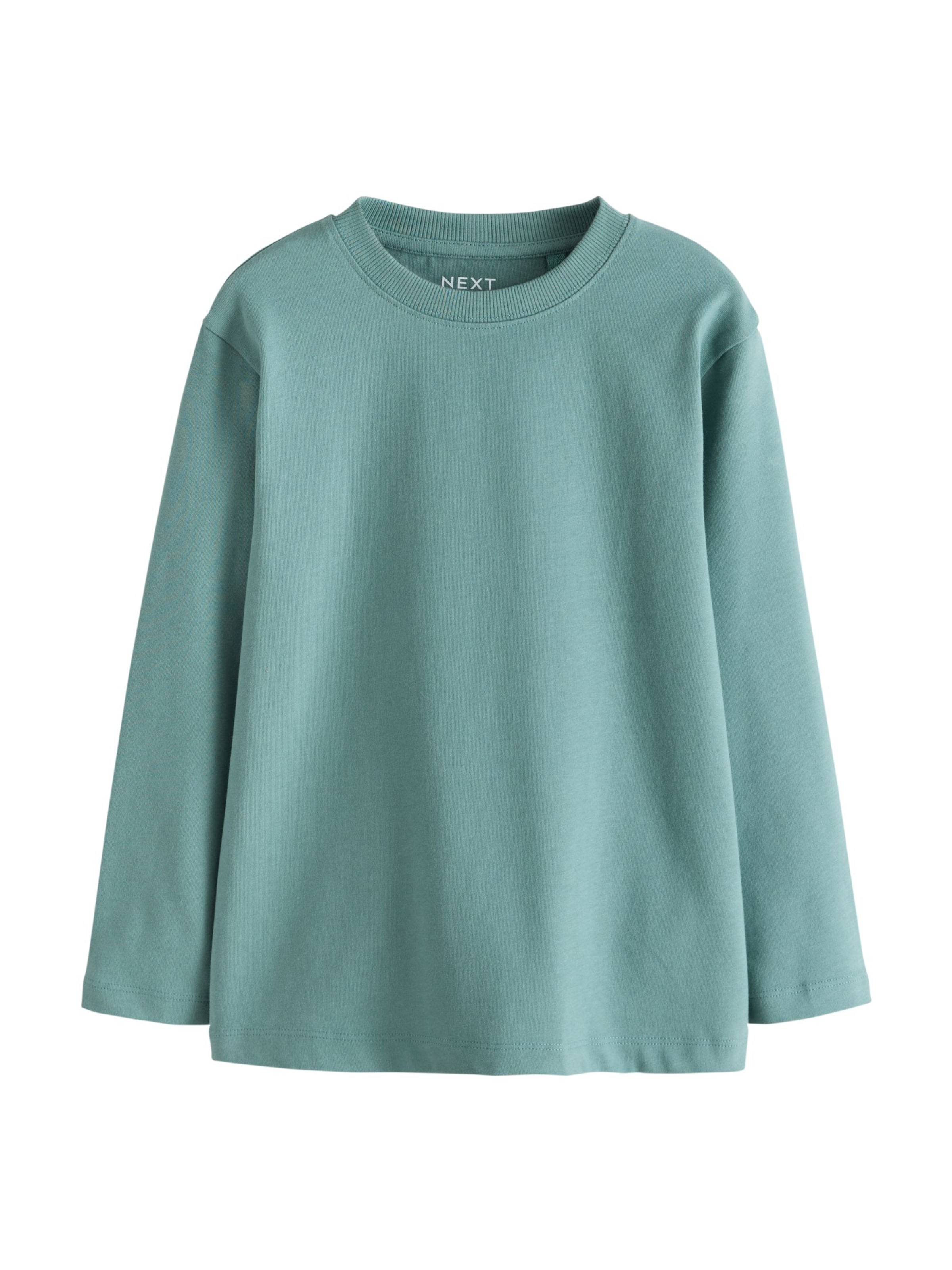 Next Shirt in Groen: voorkant