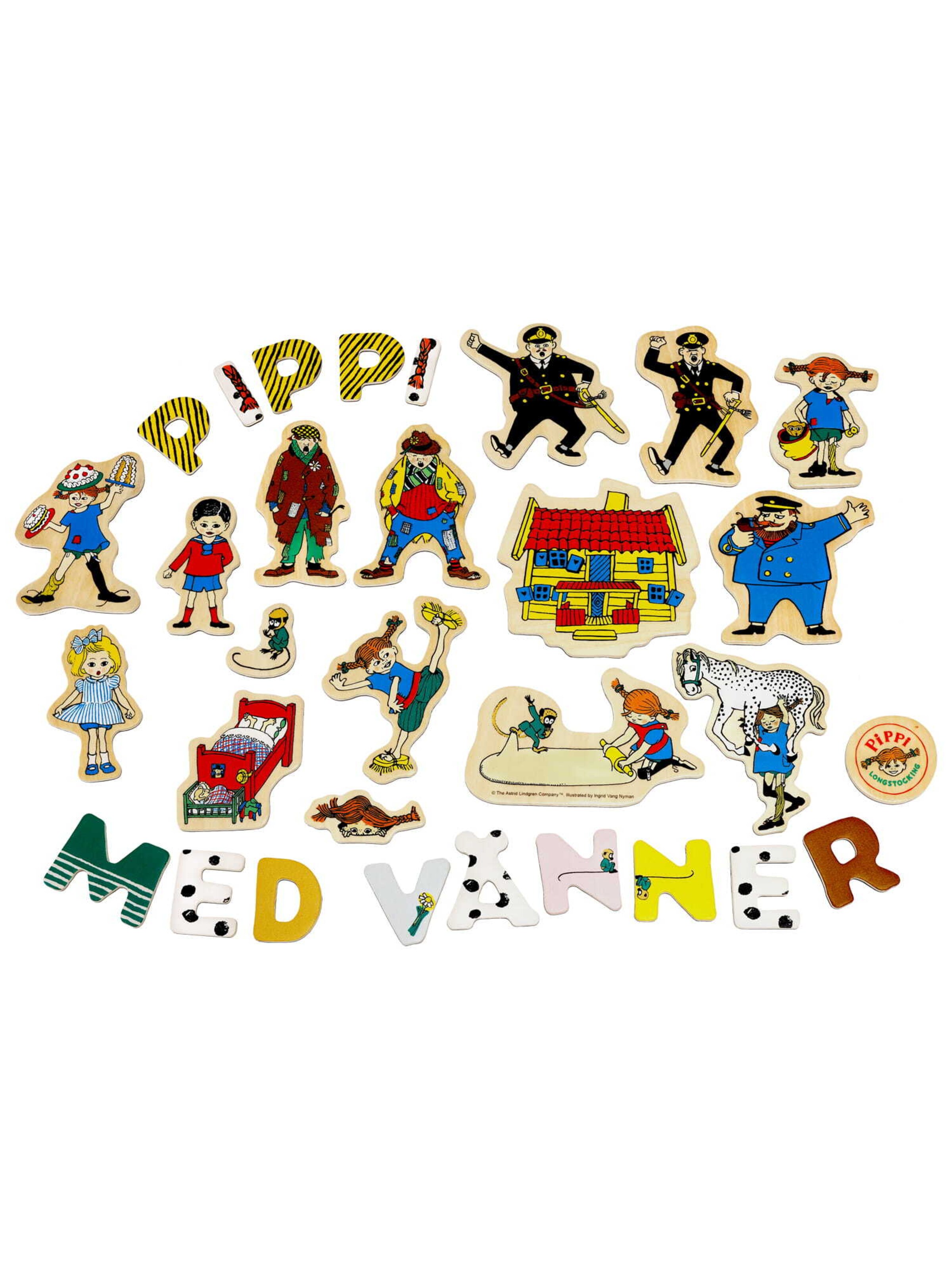 Pippi Game in Mixed colors: front