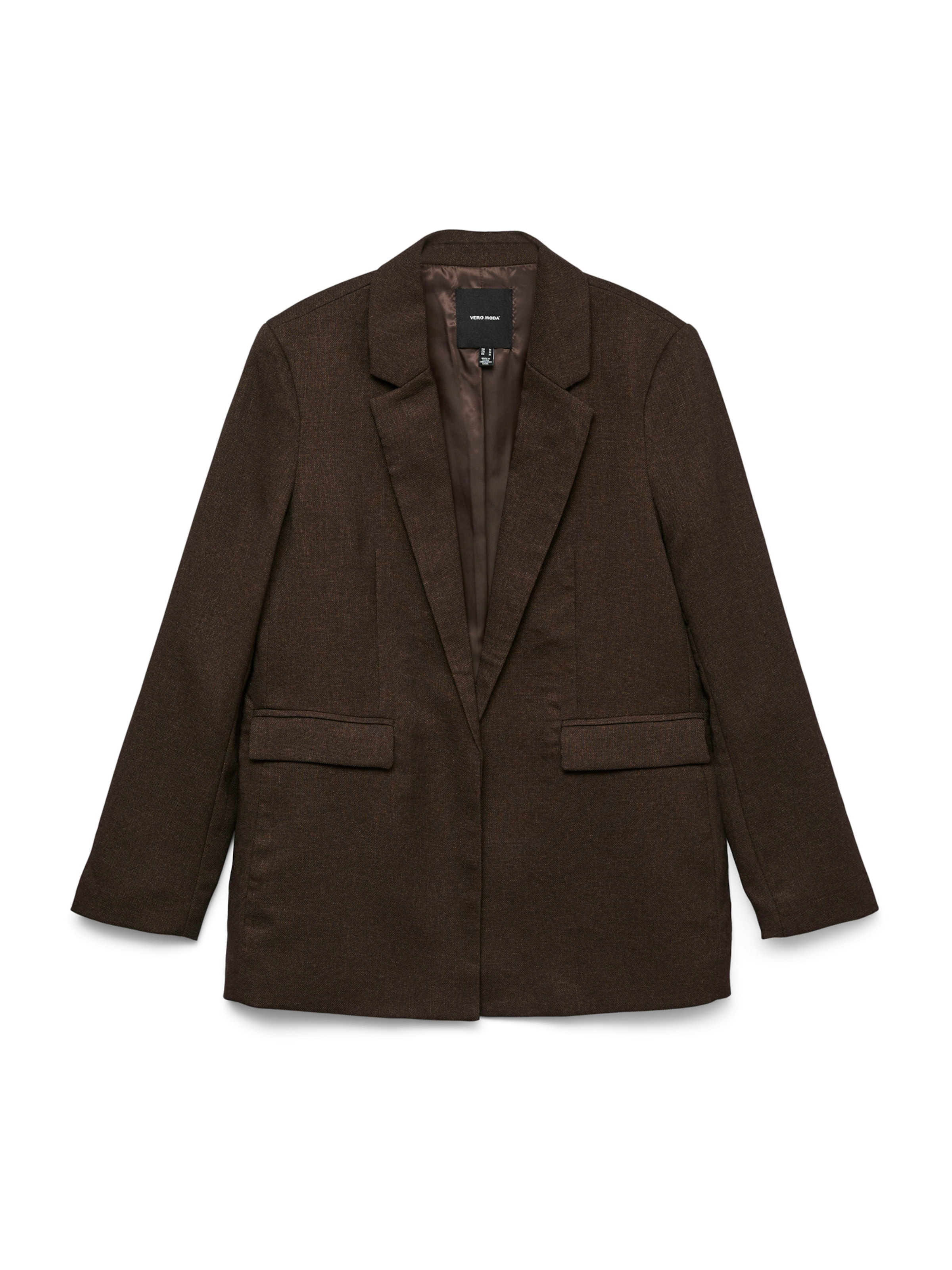 VERO MODA - Blazer en marrón: frente