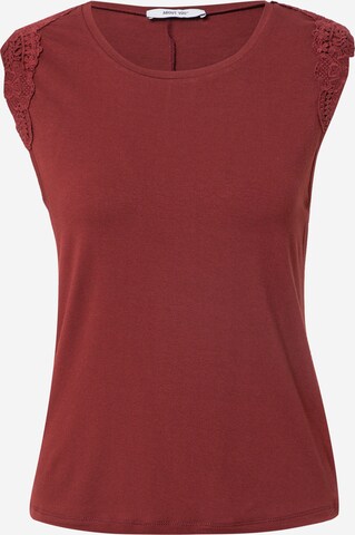 ABOUT YOU Top 'Zola' in Rood: voorkant