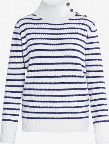 DreiMaster Maritim Sweater in White: front