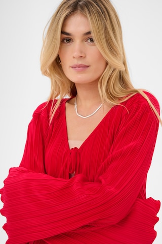 SAINT TROPEZ - Cárdigan en rojo