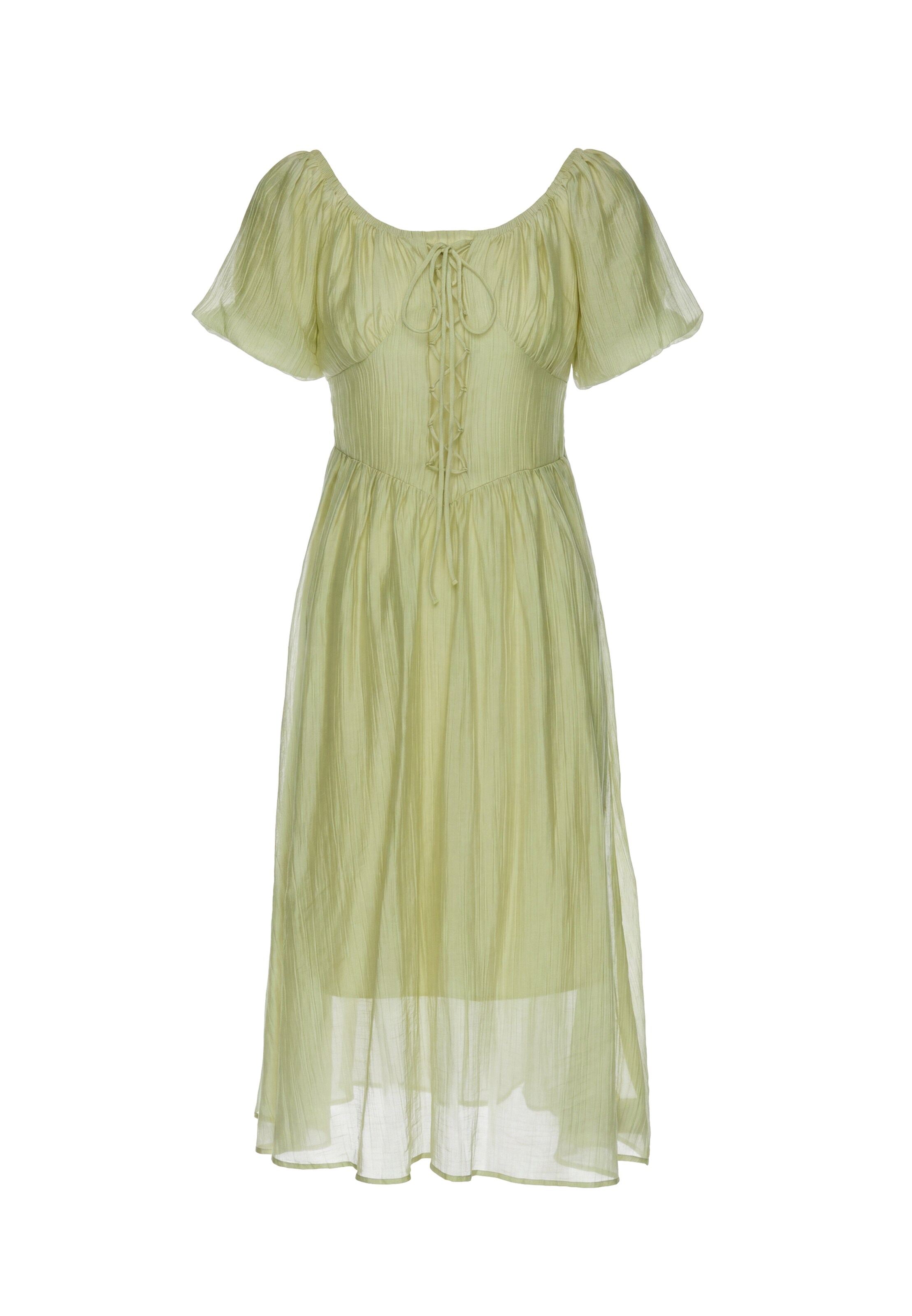 usha FESTIVAL - Vestido en verde: frente