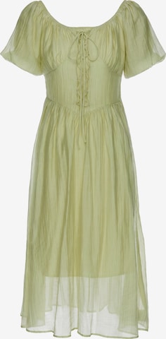 usha FESTIVAL - Vestido en verde: frente