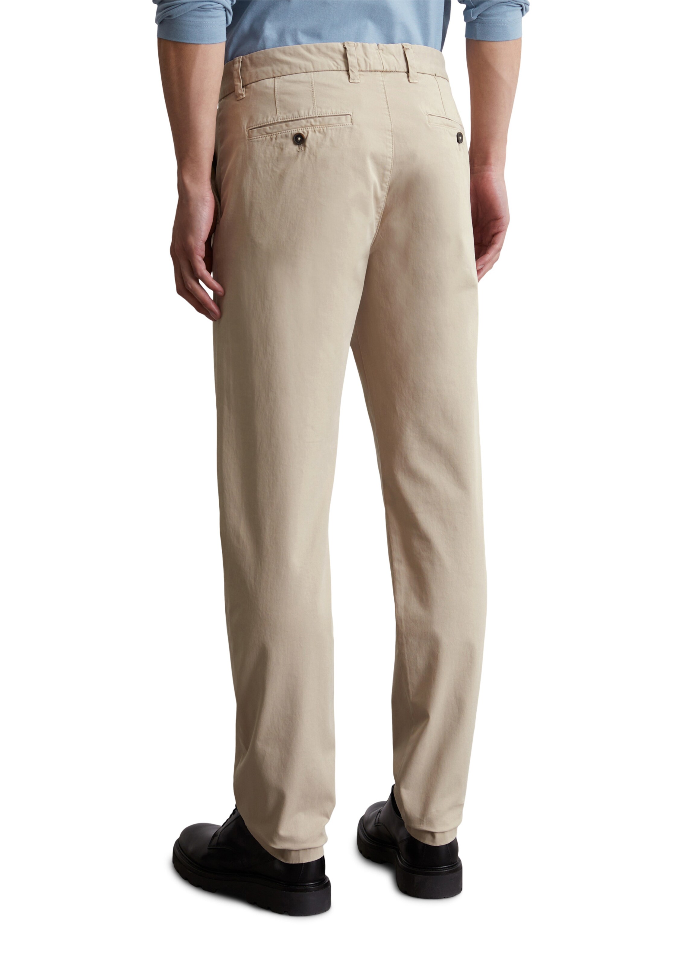 Marc O'Polo Tapered Chino trousers 'Osby ' in Grey