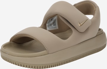 Nike Sportswear - Sandalias 'CALM' en verde: frente