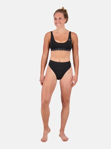 Nike Swim Athletic Bikini Bottoms in Black