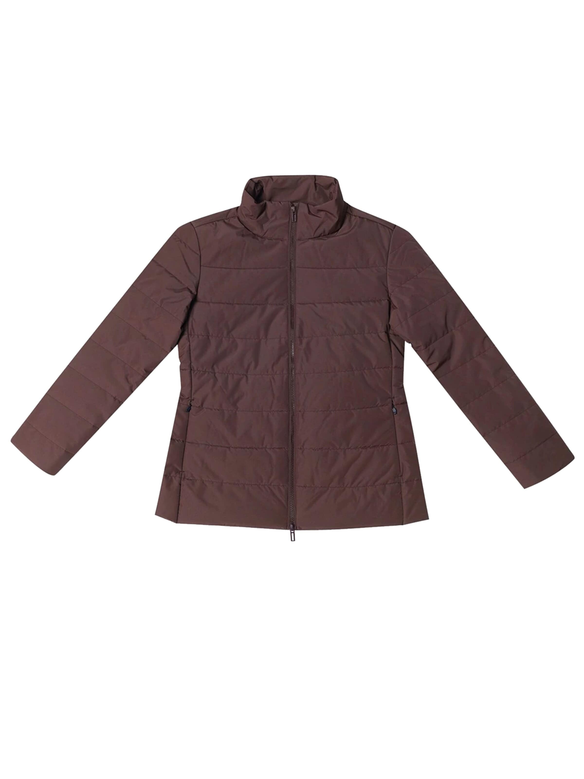 Veste mi-saison 'Women's CashmereTECH Jacket' GOBI Cashmere en rouge : devant