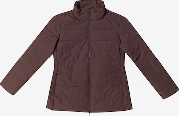 GOBI Cashmere Välikausitakki 'Women's CashmereTECH Jacket' värissä punainen: etupuoli