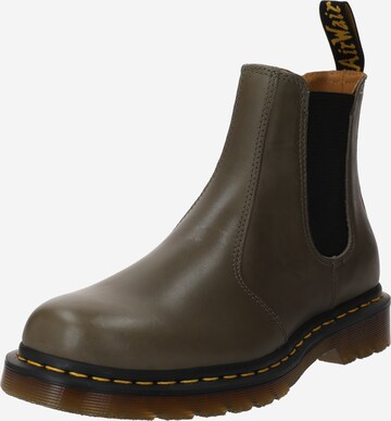 Dr. Martens Боти Chelsea в зелено: отпред