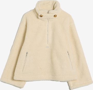 Pull-over de sport Aim'n en beige : devant