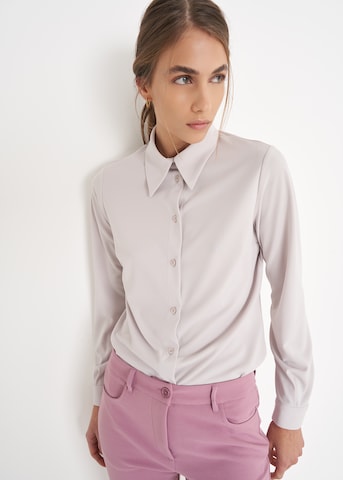 Camomilla Blouse 'Alessias' in Grijs: voorkant