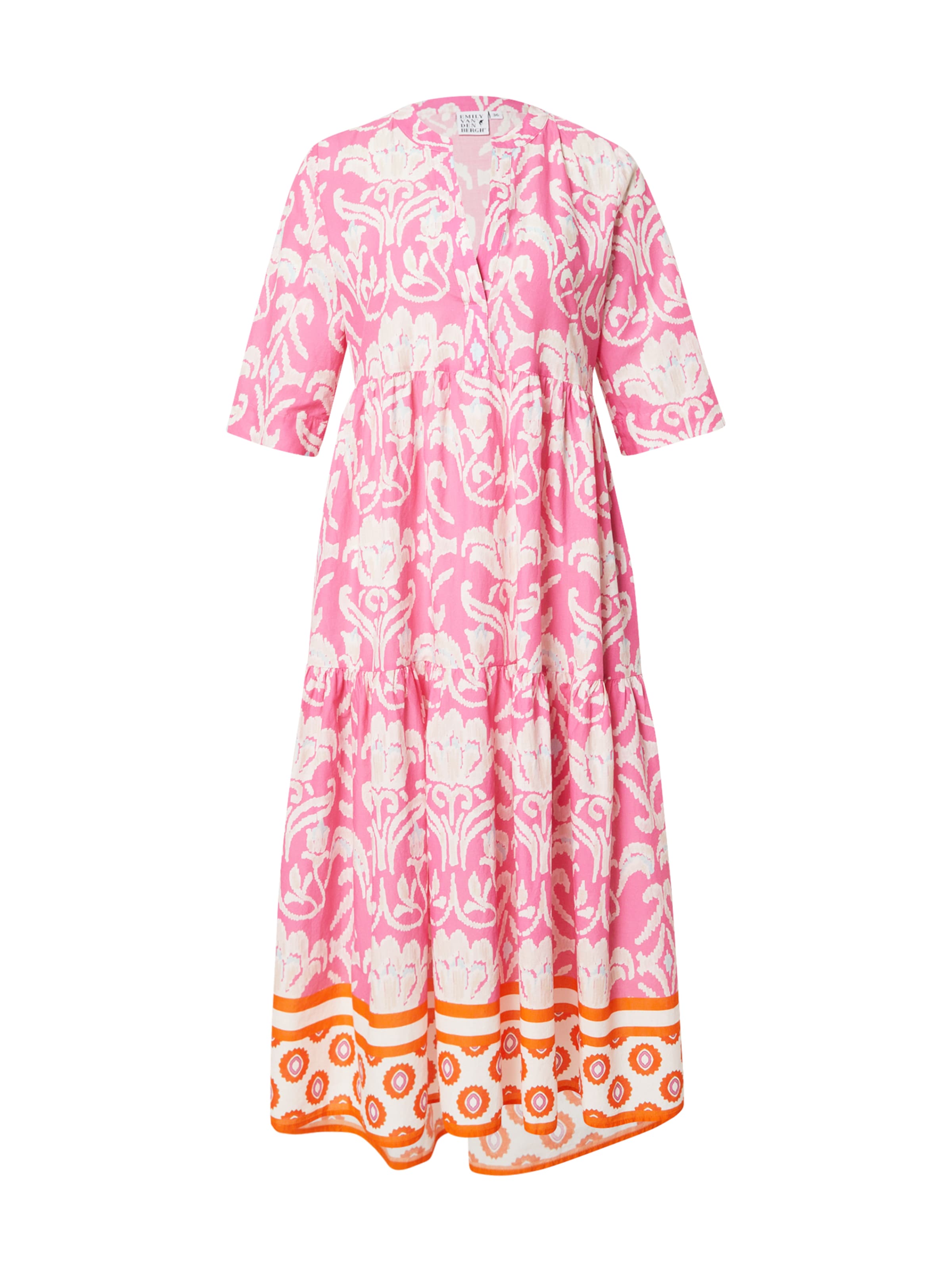 Emily Van Den Bergh Kjole i blandingsfarvet: forside