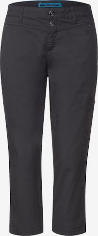 STREET ONE Slimfit Broek in Grijs: voorkant