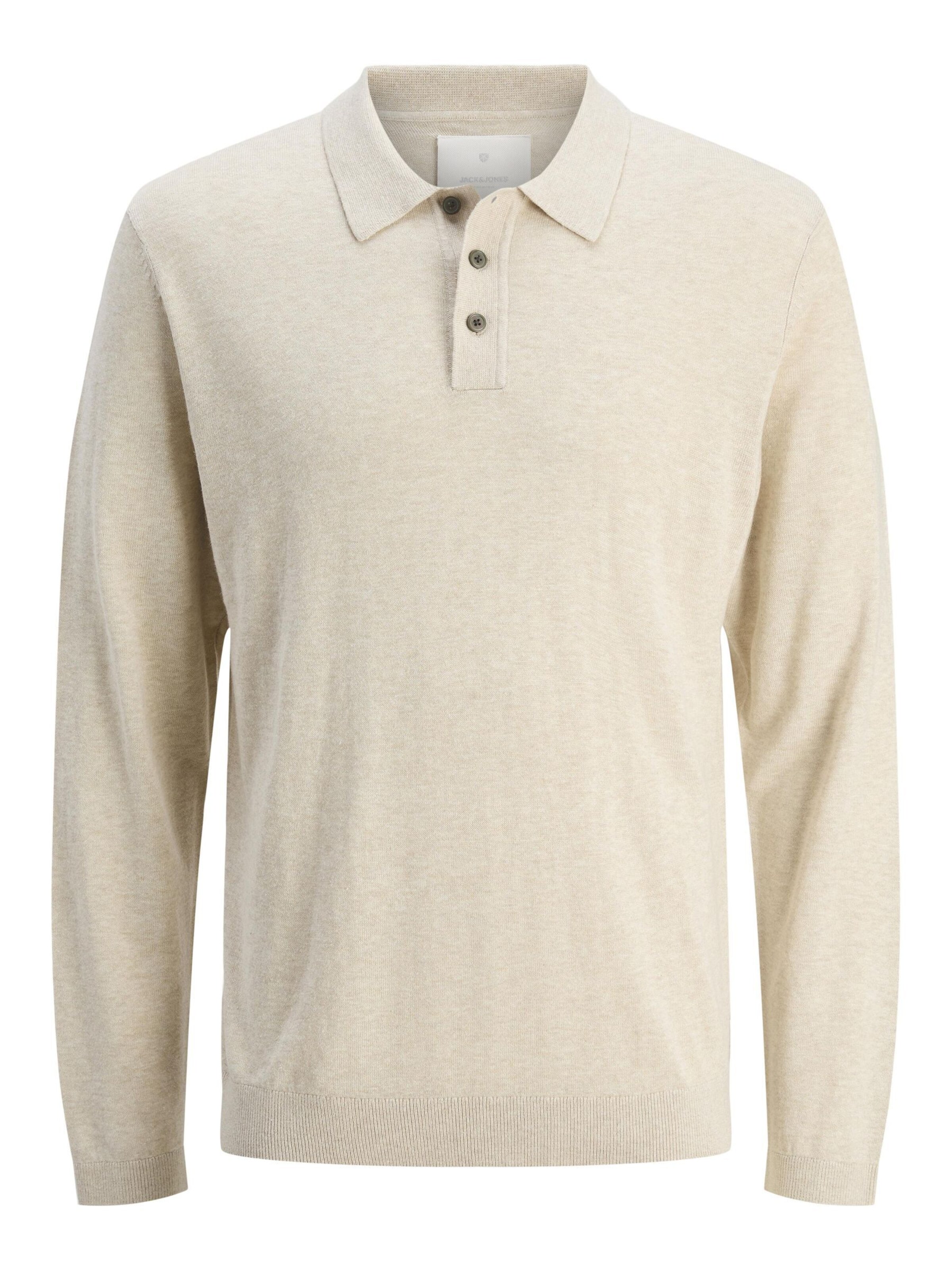 JACK & JONES Sweater in White: front