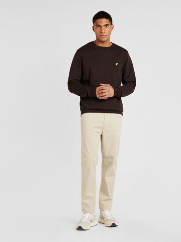 Lyle & Scott Sweatshirt i brun