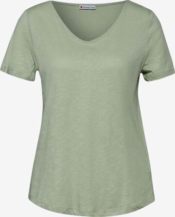 STREET ONE Shirt in Green: front