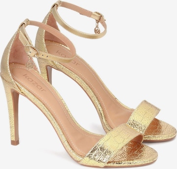 Kazar Sandals in Gold