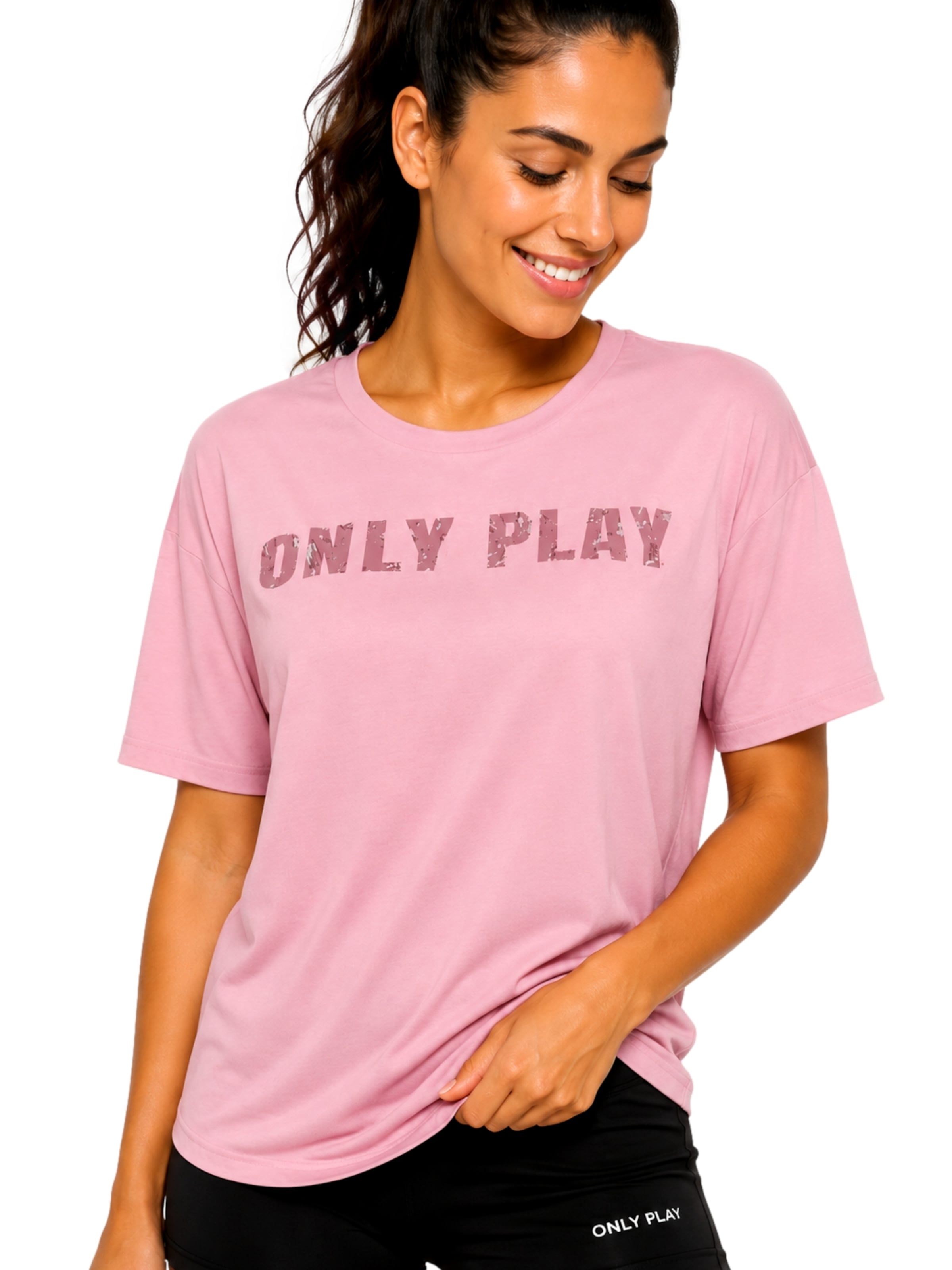 T-shirt fonctionnel ONLY PLAY en rose