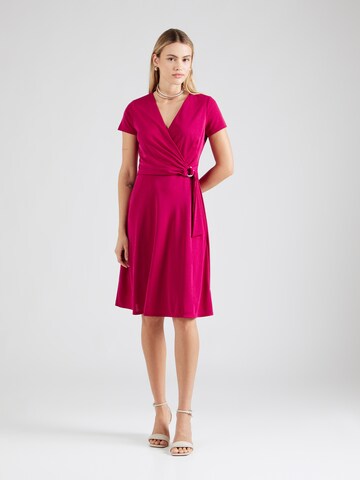 Lauren Ralph Lauren Платье 'KARLEE' в Ярко-розовый: спереди