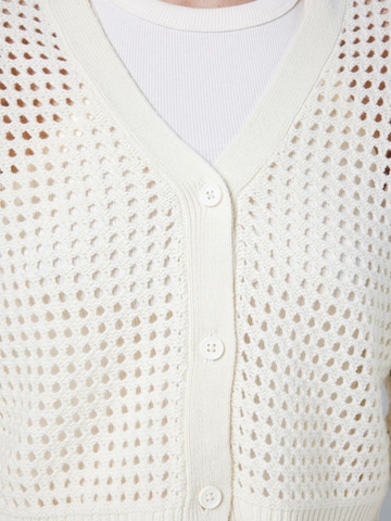 Cardigan 'Hope' Noisy may en blanc