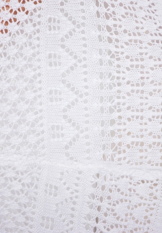 usha FESTIVAL Knit Cardigan in White