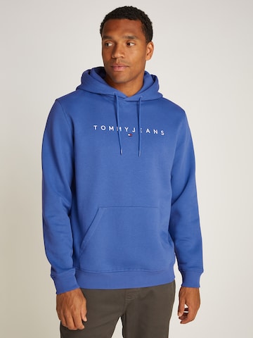 Felpa di Tommy Jeans in blu: frontale
