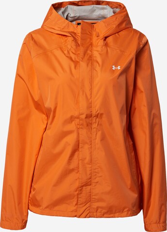 UNDER ARMOUR Athletic Jacket in Orange: front