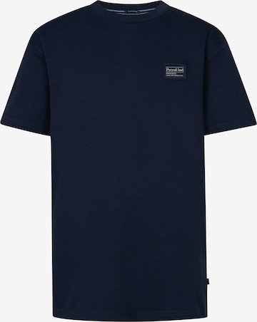 T-Shirt 'Narrows' Petrol Industries en bleu : devant