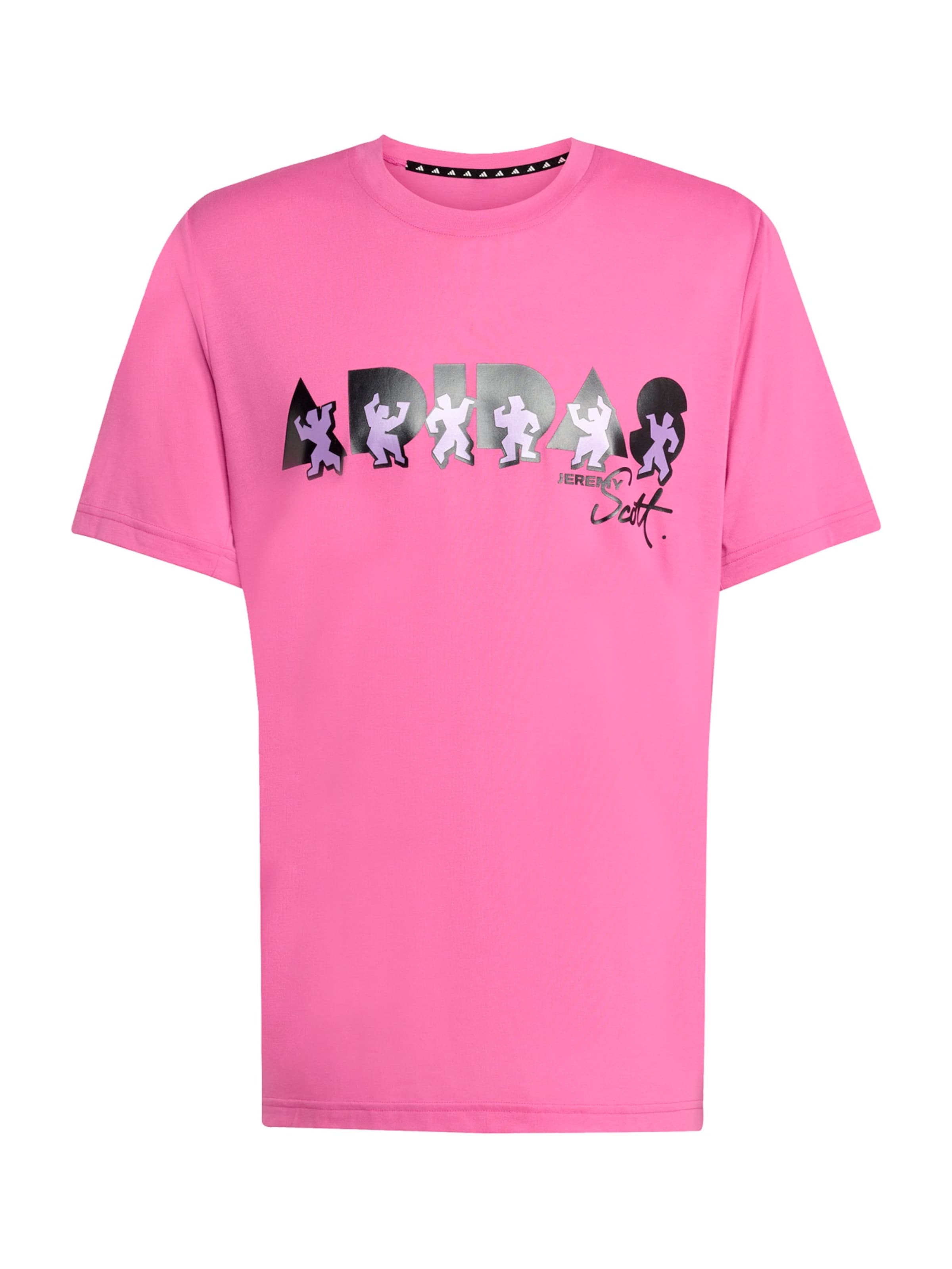 ADIDAS SPORTSWEAR Functioneel shirt 'Adidas x Jeremy Scott' in Roze: voorkant