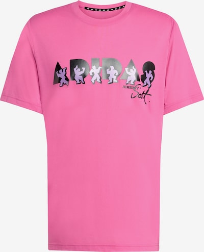 ADIDAS SPORTSWEAR Tehnička sportska majica 'Adidas x Jeremy Scott' u lila / roza / crna, Pregled proizvoda