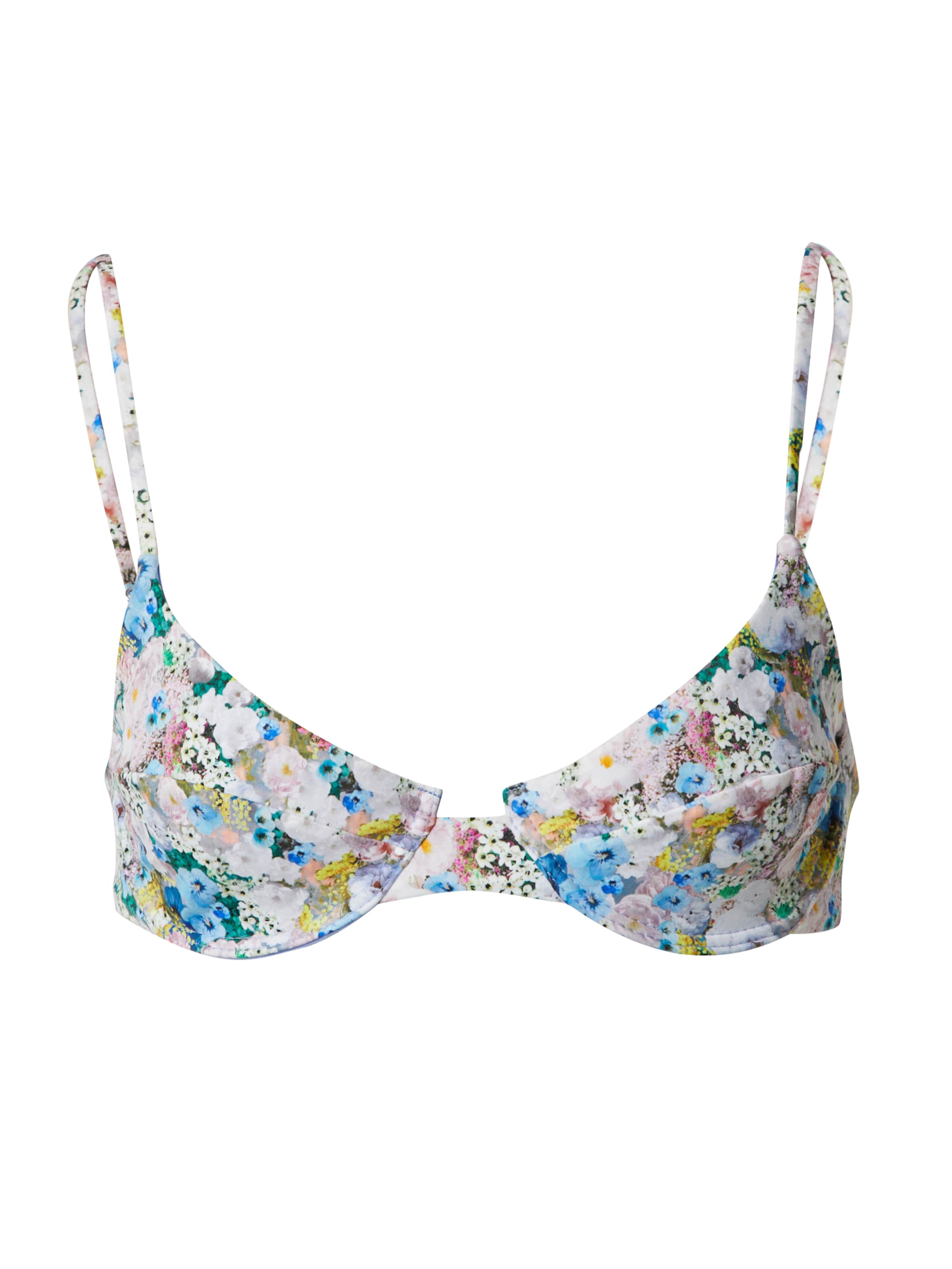 EDITED Balkonetové Bikinový top 'Ike' - Zmiešané farby: predná strana