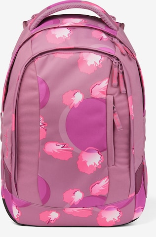 Satch Backpack in Pink: front