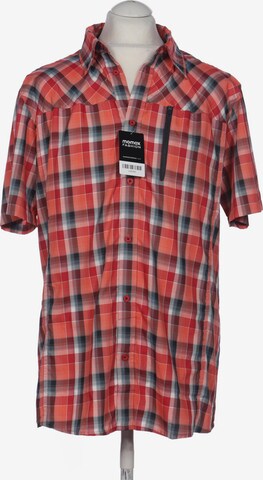 CMP Button Up Shirt in L-XL in Red: front